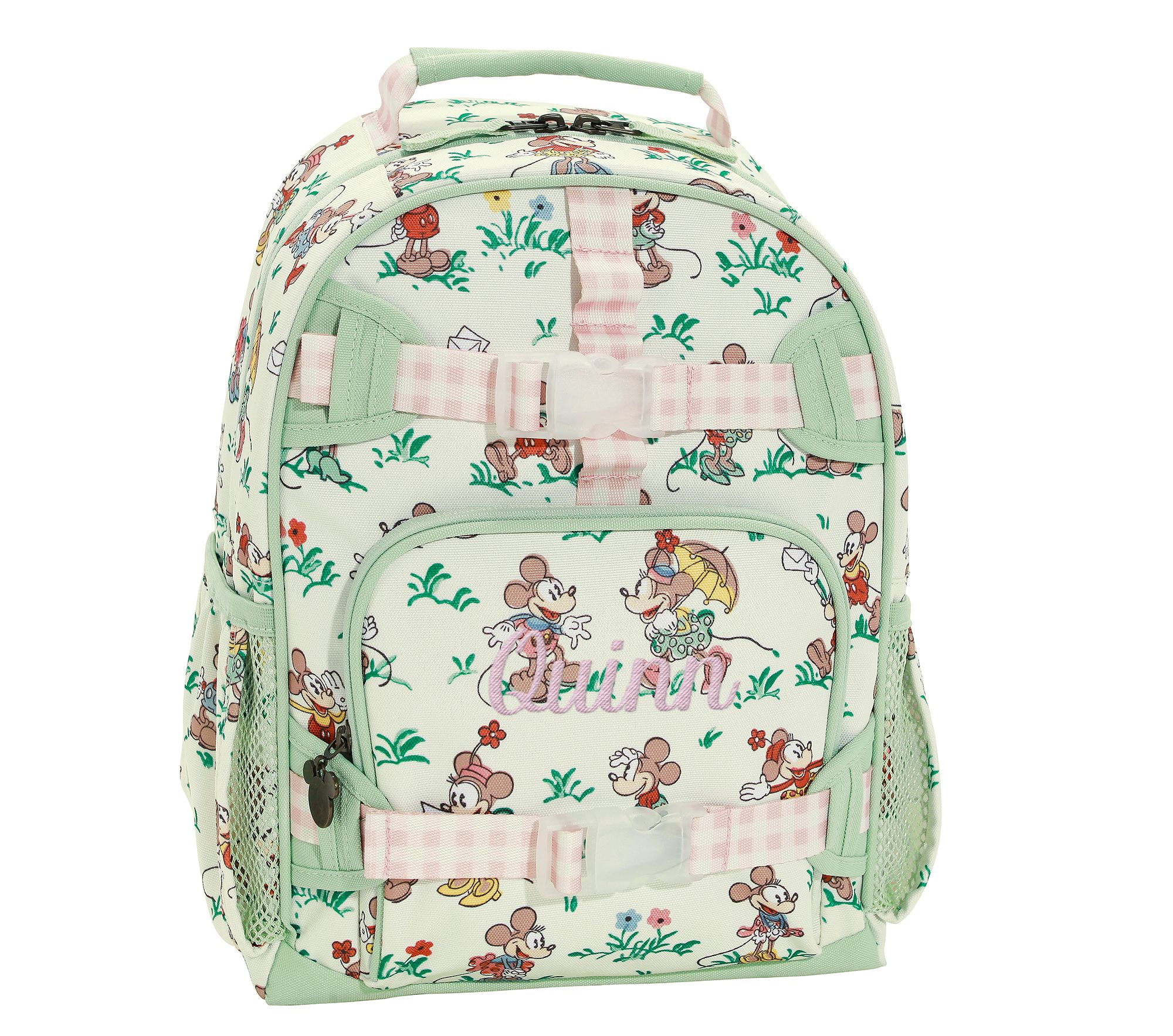 Mackenzie Disney Floral Mickey & Minnie Backpack | Pottery  display picture 1