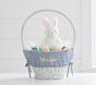 Open Box: Gingham Easter Basket Liner, Large - Navy