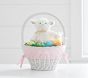 Open Box: Gingham Easter Basket Liner Small - Pink