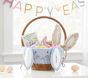 Open Box: Gingham Print Bunny Face Liner, Small - Chambray