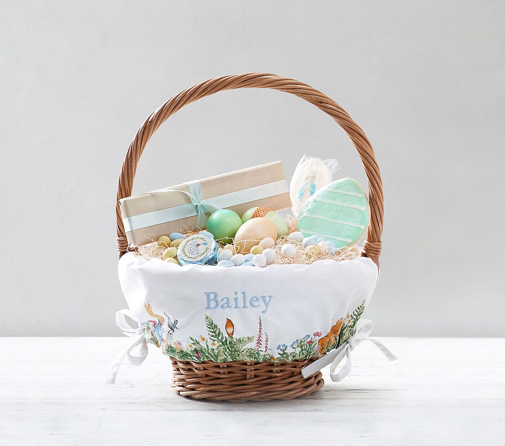 Open Box: Peter Rabbit™ Garden Easter Basket Liner | Pottery Barn Kids