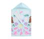 Reflective Mermaid Kid Beach Hooded Towel UPF 50+