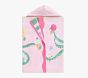 Octopus Ice Cream Reversible Kid Beach Hooded Towel UPF 50+