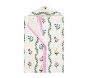 Stripe Floral Kid Beach Hooded Towel UPF 50+