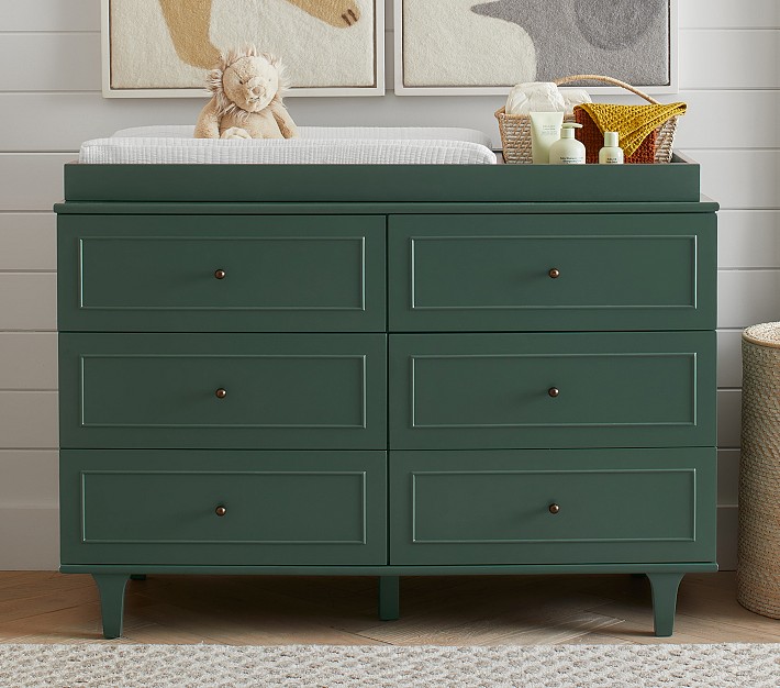 green emerald velvet dress Liberty 6-Drawer Assembled Dresser main image 1
