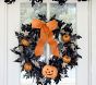 Indoor/Outdoor Pumpkin Light-Up Wreath