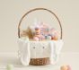 Open Box: Fur Bunny Easter Basket Liner, Large - Ivory