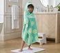 Stoney Clover Lane Smiley Face Jacquard Hooded Towel