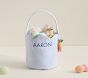 Gingham Scallop Easter Bucket