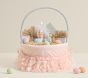 Pink Butterfly Tulle Easter Basket Liner