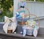 Gingham Bunny Face Easter Basket Liners