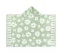 Daisy Plush Jacquard Baby Beach Hooded Towel UPF 50+