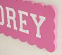 Stoney Clover Lane Scallop Varsity Name Decor (24"x 8")
