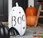 Boo Weatherproof Pumpkin Luminary