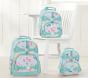 Mackenzie Aqua Spring Butterfly Glow-in-the-Dark Backpacks