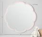 Blush Scallop Mirror (30")