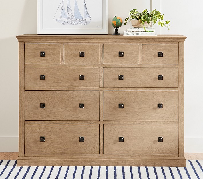 Charlie 10-Drawer Grand Dresser | Pottery Barn Kids