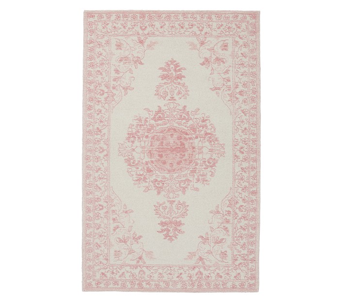 Monique Lhuillier Wool Viscose Persian Rug | Pottery Barn Kids