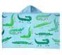 Alligator Allover Kid Beach Hooded Towel UPF 50+
