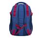 Jayden Navy/Blue/Burgundy Backpack