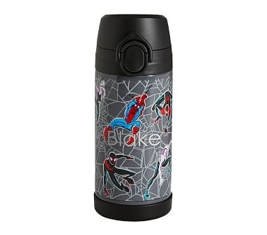 Mackenzie Marvel Spider-Man Heroes Glow-in-the-Dark Water Bottles