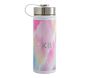 Slim Watercolor Rainbow Tie-Dye Water Bottle
