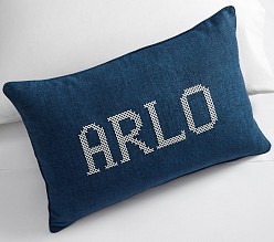 Cross Stitch Personalized Pillow Cover