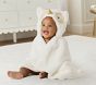 Critter Faux Fur Baby Hooded Towel Collection