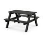 Open Box: Toddler Play Polywood Picnic Table (40"W x 21"H) - Black