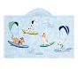 Tie Dye Surfing Dogs Kid Beach Hooded Towel UPF 50+