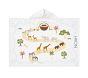 Noah's Ark Baby Beach Hooded Towel UPF 50+