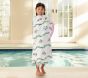 Floral Stripe Kid Beach Towel UPF 50+