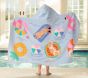 Pool Dogs Kid Beach Hooded Towel UPF 50+