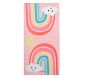 Happy Rainbows Kid Beach Towel UPF 50+