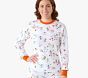 Disney Mickey Mouse and Friends Halloween Organic Cotton Adult Tight Fit Pajama Set
