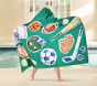 All-Star Sport Kid Beach Hooded Towel UPF 50+