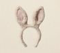 Open Box: Fur Bunny Ears - Taupe