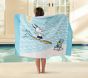 Peanuts® Snoopy® Surf Kid Beach Hooded Towel UPF 50+