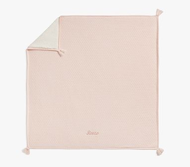 Pink Ghost Organic Crib Fitted Sheet