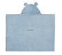 Hippo Plush Baby Hooded Towel
