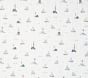 Sailboat Organic Muslin Swaddle Set