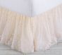 Monique Lhuillier Puffy Floral Bed Skirt