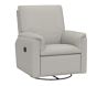 Open Box: Dream Swivel Glider Recliner, Manual - Performance Slubby Chenille, Fog