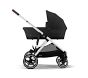 Cybex Gazelle S Single to Double &amp; Gazelle S Bassinet Travel System