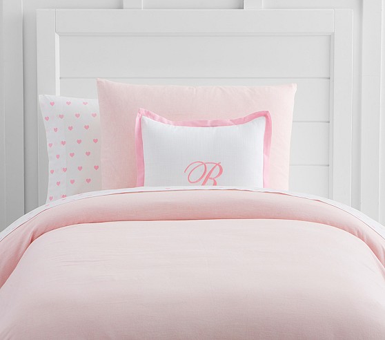 Linen-Cotton Blend Duvet Cover & Shams