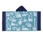 Construction Kid Hooded Towel