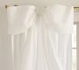 LoveShackFancy Oversized Bow Light-Filtering Curtain