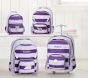 Fairfax Purple Rugby Stripe Backpacks