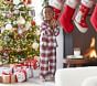 Light-Up Quilted Christmas Stocking Collection