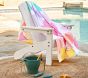 Rainbow Heart Kid Beach Towel UPF 50+